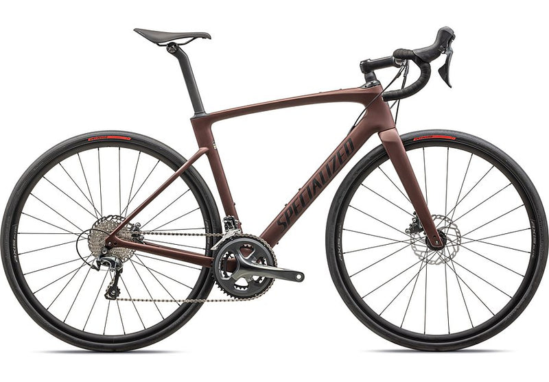 2025 Specialized Roubaix Bike Rusted Red / Obsidian 56