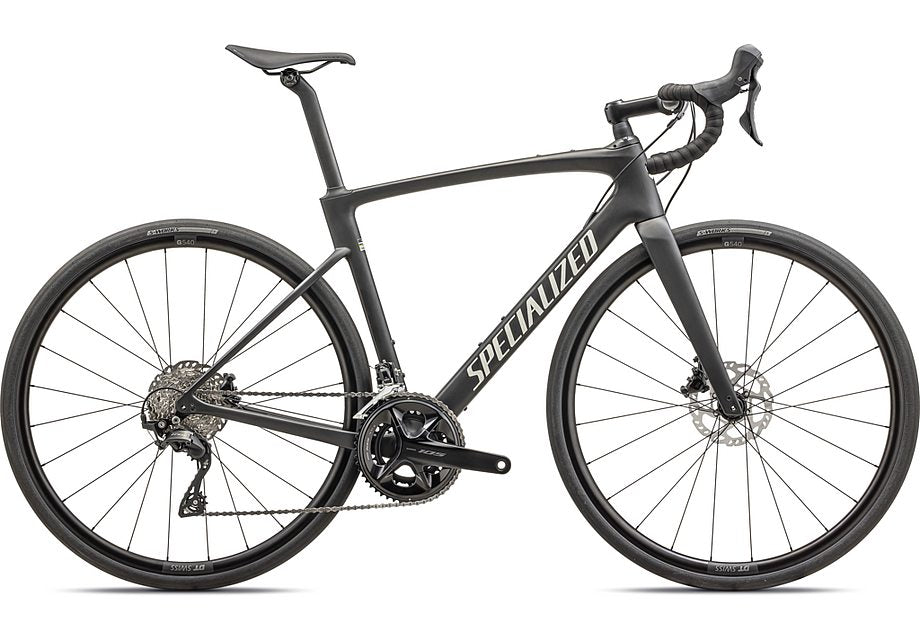 2025 Specialized Roubaix Sport 105 Bike Satin Metallic Obsidian/Birch 52