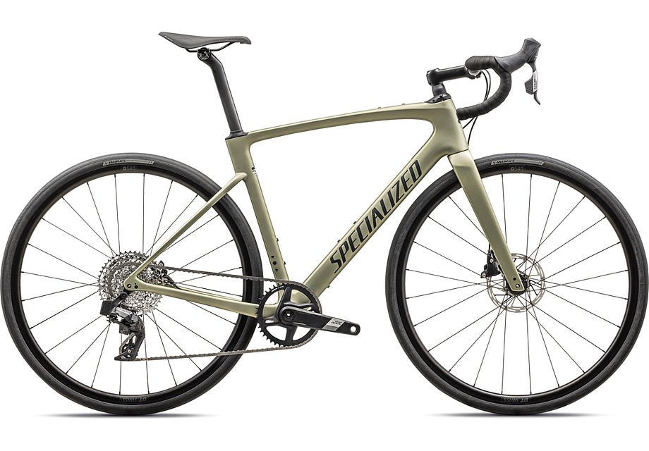 2025 Specialized Roubaix Sport Apex Bike Satin Metallic Spruce/Forest Green 64