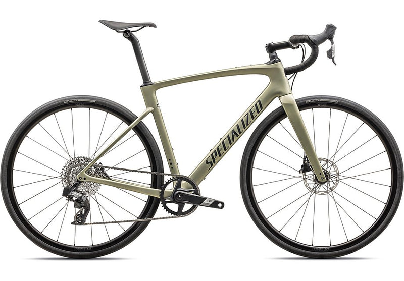 2025 Specialized Roubaix Sport Apex Bike Satin Metallic Spruce/Forest Green 49