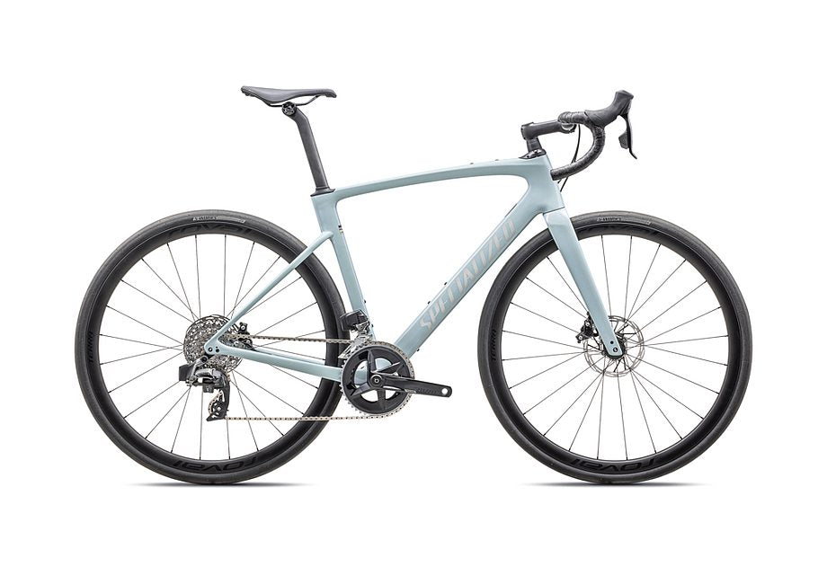 2025 Specialized roubaix expert bike gloss sea foam / violet / pearl 54
