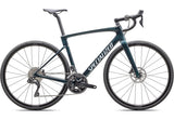 2025 Specialized roubaix comp bike gloss lagoon tint over carbon / morning mist 56