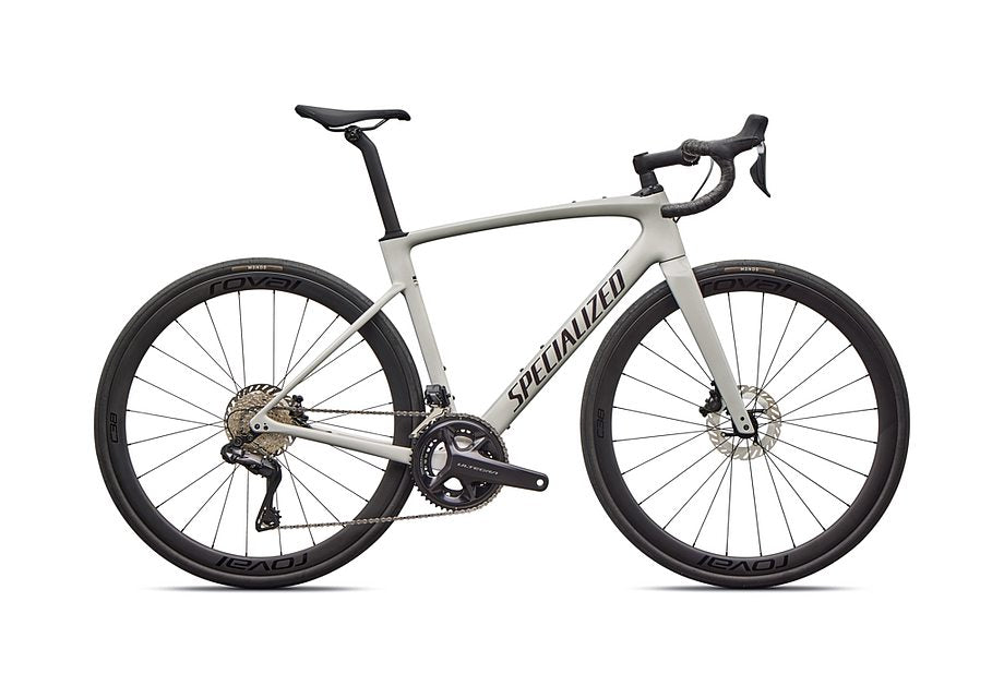 2026 Specialized Roubaix Expert Bike Dolomite Metallic/Sandstone Metallic 52