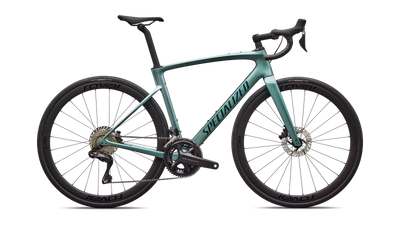 2026 Specialized Roubaix Expert Bike Gloss Fjord Metallic/White Pearl Fade/Emerald Metallic 44