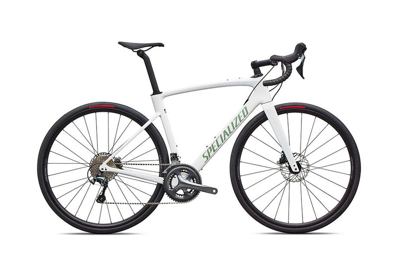 2026 Specialized Roubaix Base Bike Gloss White/Pistachio 56