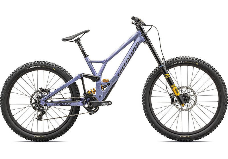 2024 Specialized demo race bike satin powder indigo / black chrome s3