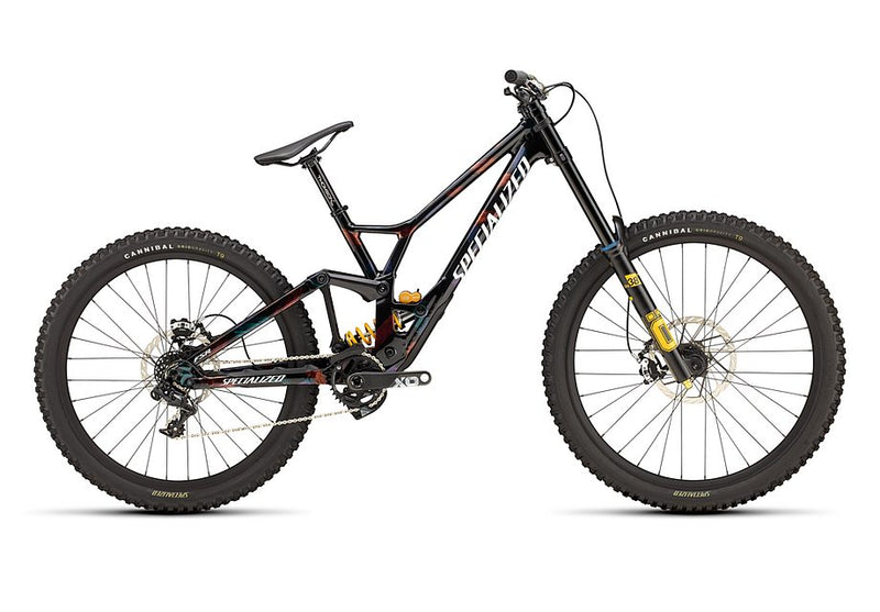 2025 Specialized demo race bike gloss obsidian / brushed / chameleon supernova s4