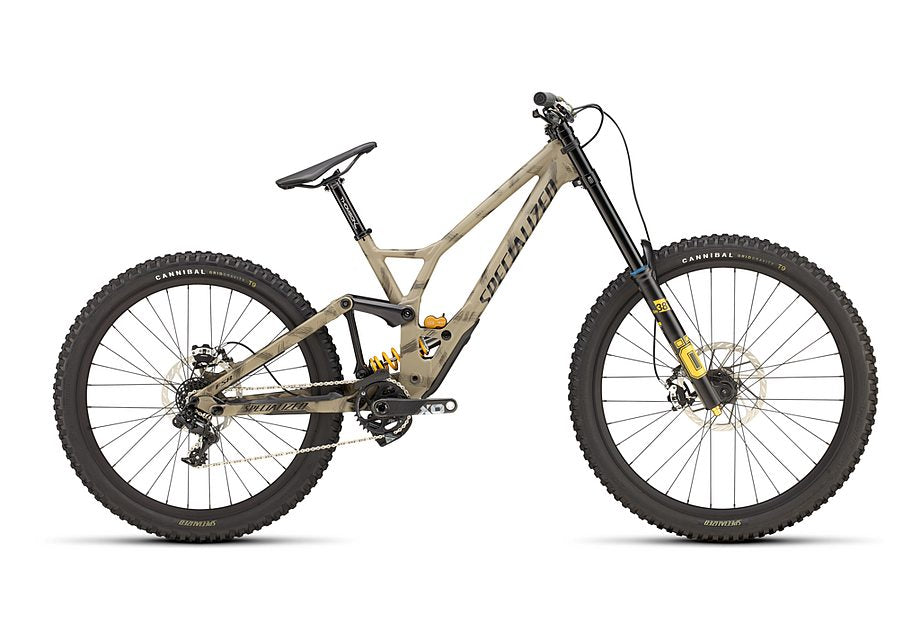 2025 Specialized demo race bike satin taupe / black / brushed s2