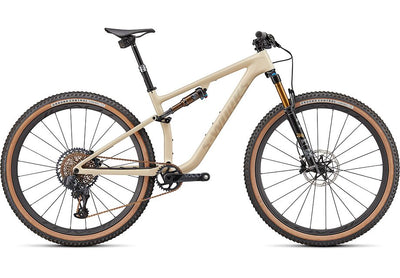 2022 Specialized epic evo S-Works bike gloss sand / satin red gold tint l