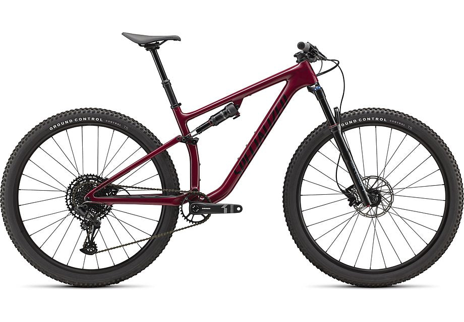 2022 Specialized epic evo bike gloss raspberry / tarmac black l