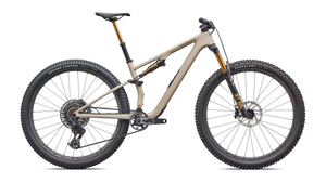 2026 Specialized Epic 8 Evo Pro Mountain Bike - Satin Sandstone Metallic / Burnt Gold