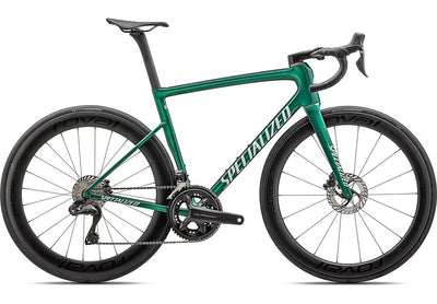 2024 Specialized Tarmac Sl8 Pro Udi2 Bike Gloss Pine Green Metallic / White 54
