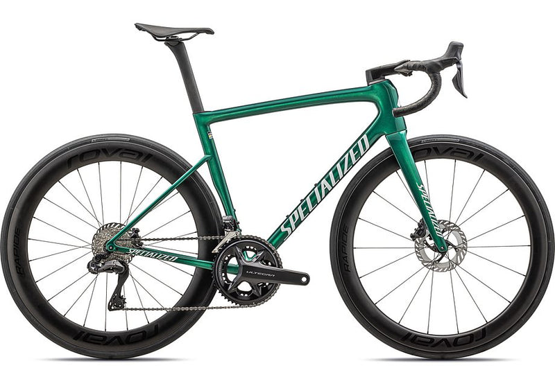 2024 Specialized Tarmac Sl8 Pro Udi2 Bike Gloss Pine Green Metallic / White 49
