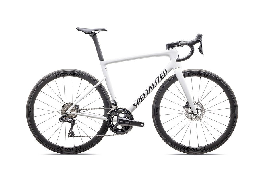 2025 Specialized tarmac sl8 expert di2 bike gloss white / black metallic 49