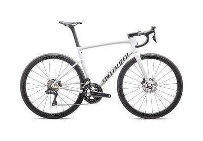 2025 Specialized tarmac sl8 expert di2 bike gloss white / black metallic 49