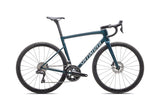 2025 Specialized tarmac sl8 expert di2 bike gloss deep lake metallic / green pearl over seafoam 49