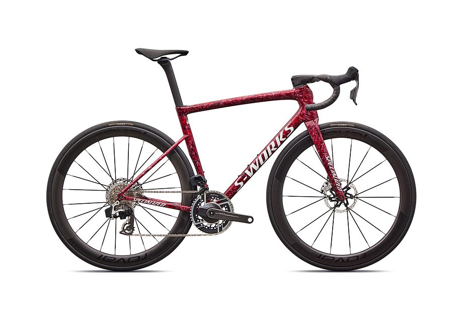 2026 Specialized Tarmac Sl8 S-Works Axs Bike Gloss Redsky Shdwsil Wht Impasto 52