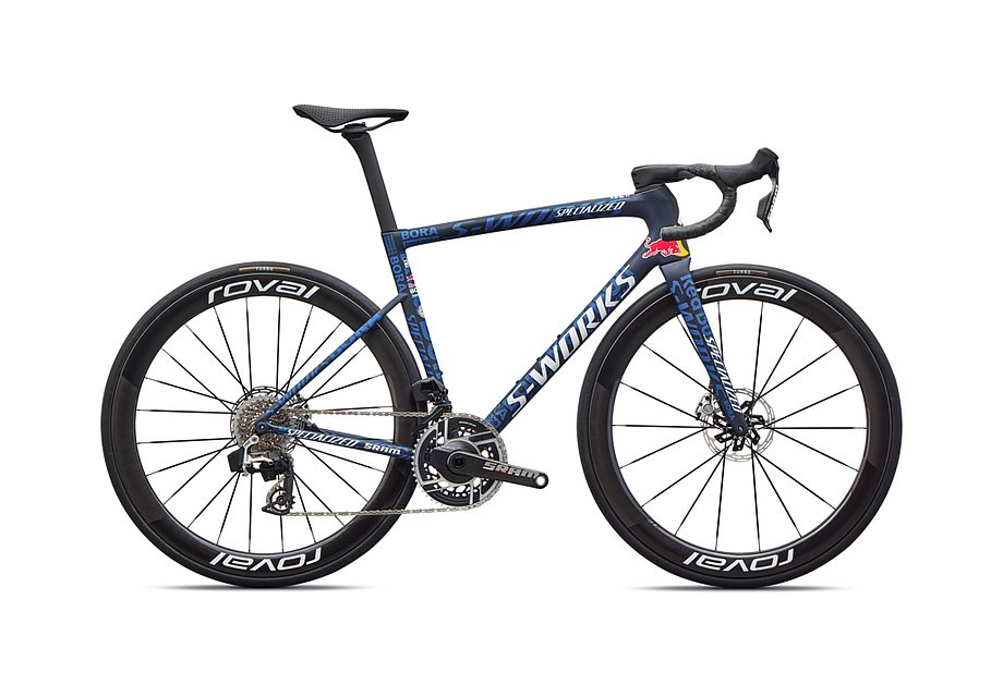 2026 Specialized Tarmac S-Works Ltd Tdf Bike Red Bull Bora, Blue 56