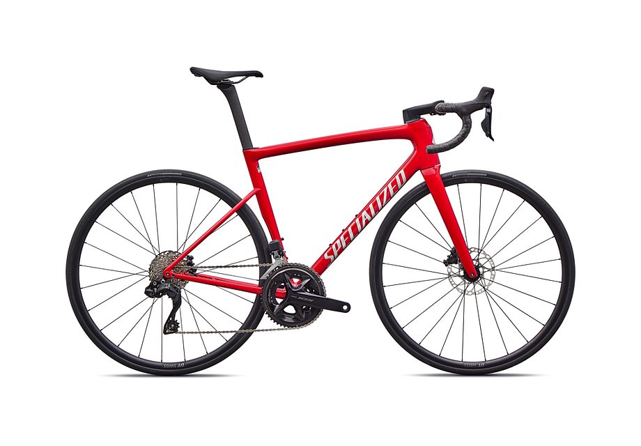 2026 Specialized Tarmac Sl8 Comp Di2 Bike Gloss Red Tint Over Silver Dust / Silver Dust 61