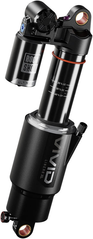 RockShox Vivid Ultimate DH RC2 Rear Shock - 250 x 70 mm Linear XL Air 2 Tokens Reb 55 / Comp 34 L/O 45 Standard D1