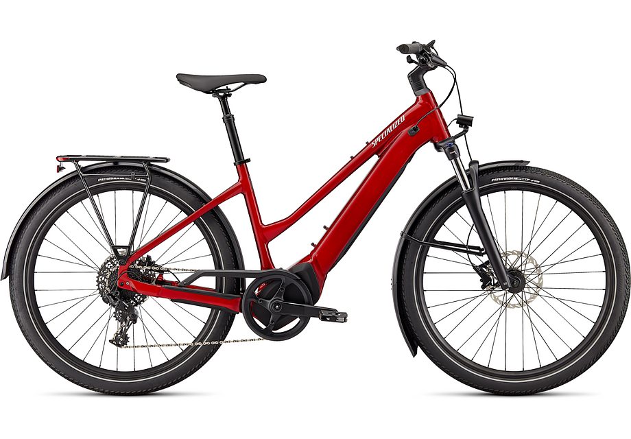 2024 Specialized vado 4.0 st bike red tint / silver reflective s