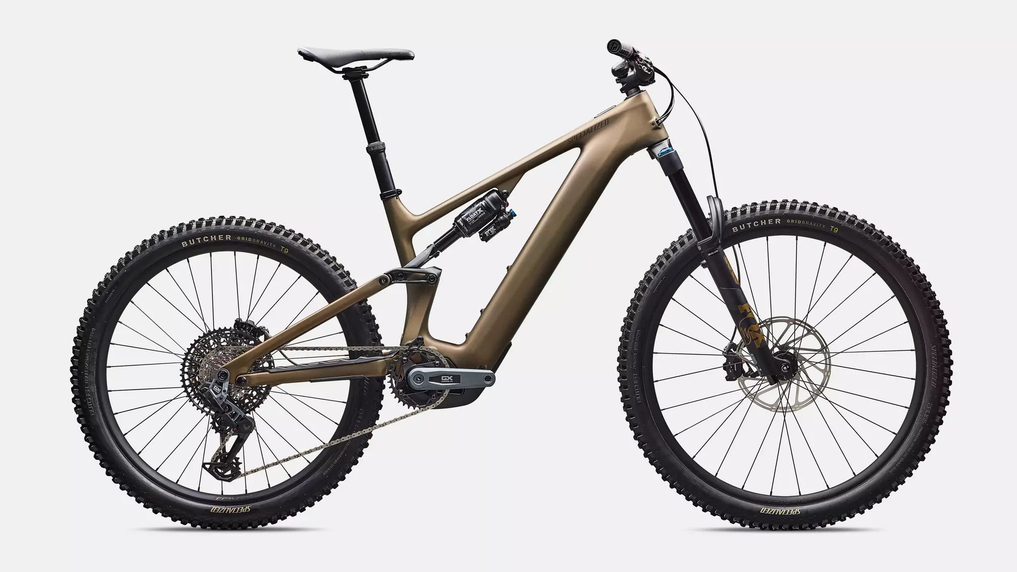 fahrrad specialized e-bike Turbo Levo 4 Expert S5 / Satin Burnt Gold Metallic / Doppio