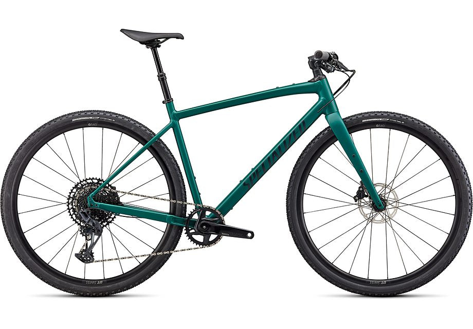 2023 Specialized DIVERGE E5 EXPERT EVO Gravel BIKE - Small, Satin Pine/Forest/Chrome/Clean