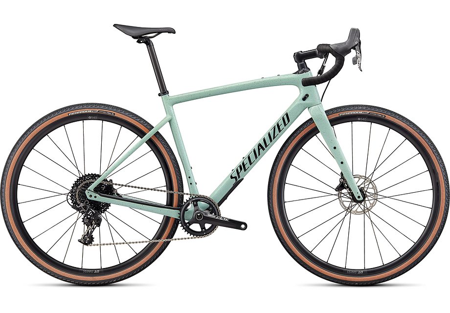 2022 Specialized diverge sport carbon bike gloss ca white sage/oak/black/chrome/clean 58