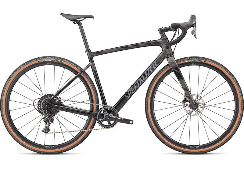 2022 Specialized diverge sport carbon bike gloss smoke/black/transparent/chrome/wild 61