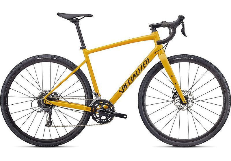 2024 Specialized diverge e5 bike satin brassy yellow/black/chrome/clean 58