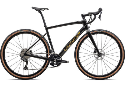 2023 Specialized diverge comp carbon bike gloss obsidian/harvest gold metallic 52