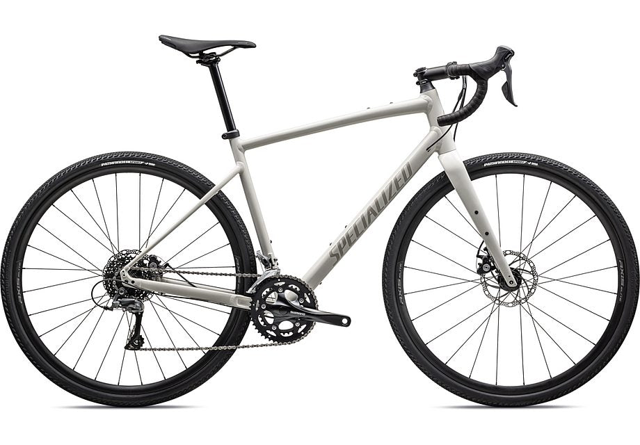 2024 Specialized diverge e5 bike gloss birch / white mountains 58
