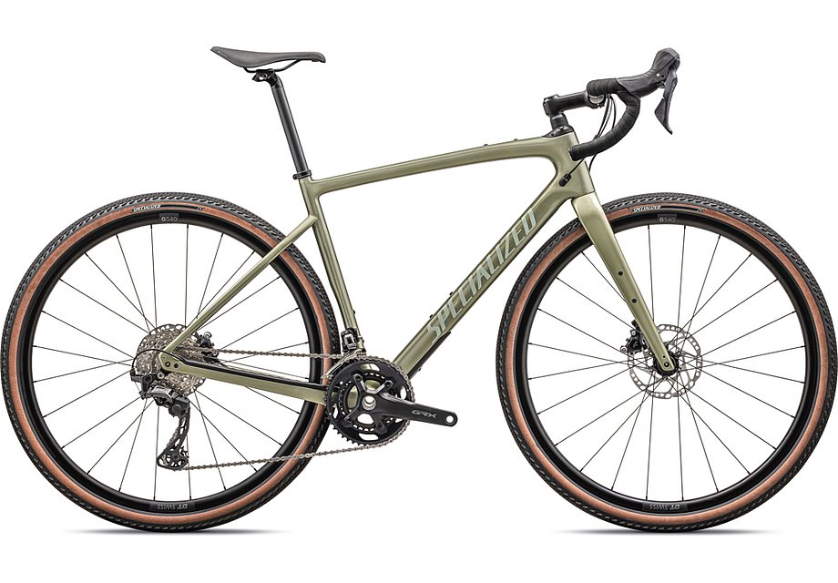2025 Specialized diverge sport carbon bike satin metallic spruce / spruce 64