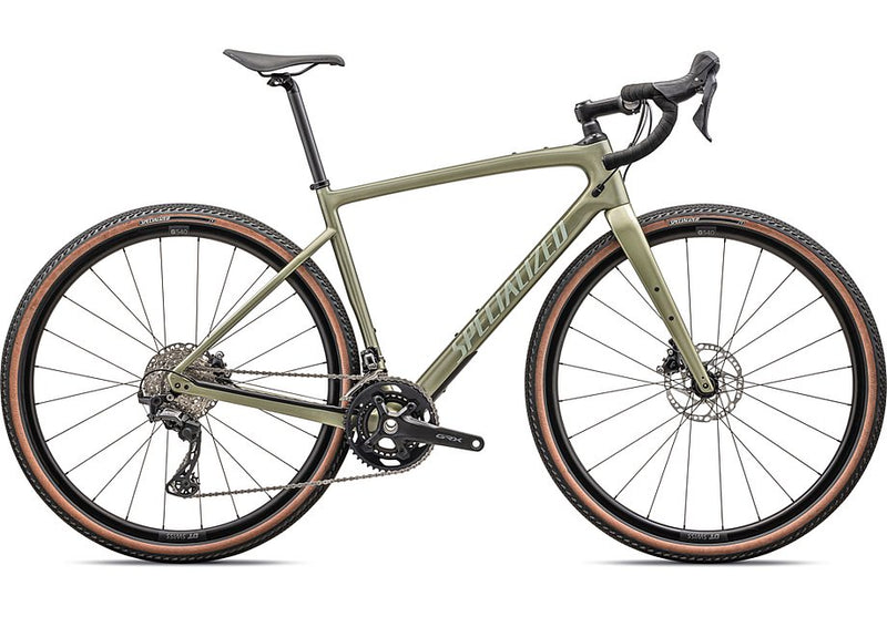 2025 Specialized diverge sport carbon bike satin metallic spruce / spruce 64