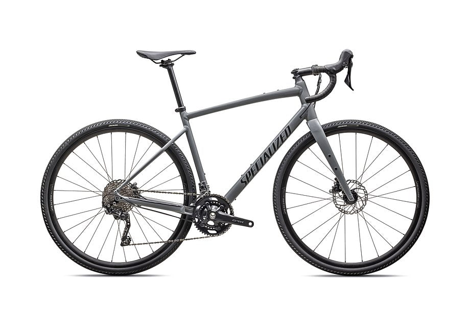 2025 Specialized diverge e5 elite bike satin ashen / obsidian 49