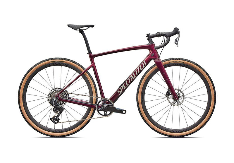 2026 Specialized Diverge Pro Bike - 49cm, Bordeaux Metallic/Pearl/Dolomite