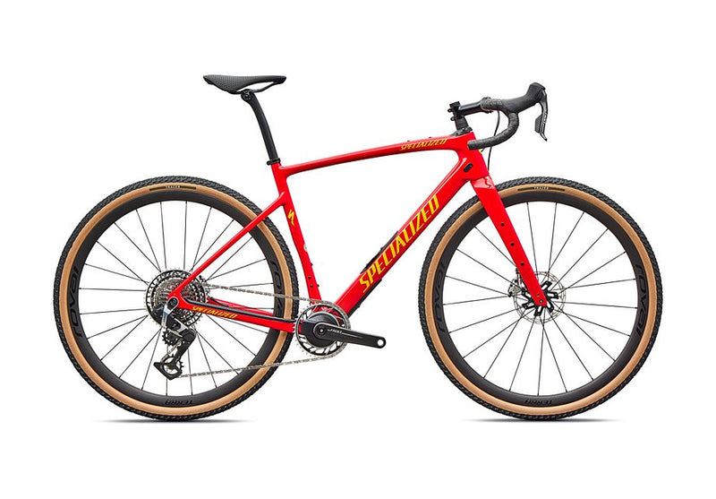 2026 Specialized Diverge Pro Ltd Bike - 49cm, Bike Gloss Flow Red Yellow Ltd