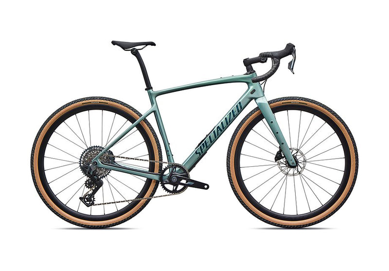 2026 Specialized Diverge Expert Axs Bike - 54cm, Bike Fjord Metallic/Emerald Metallic