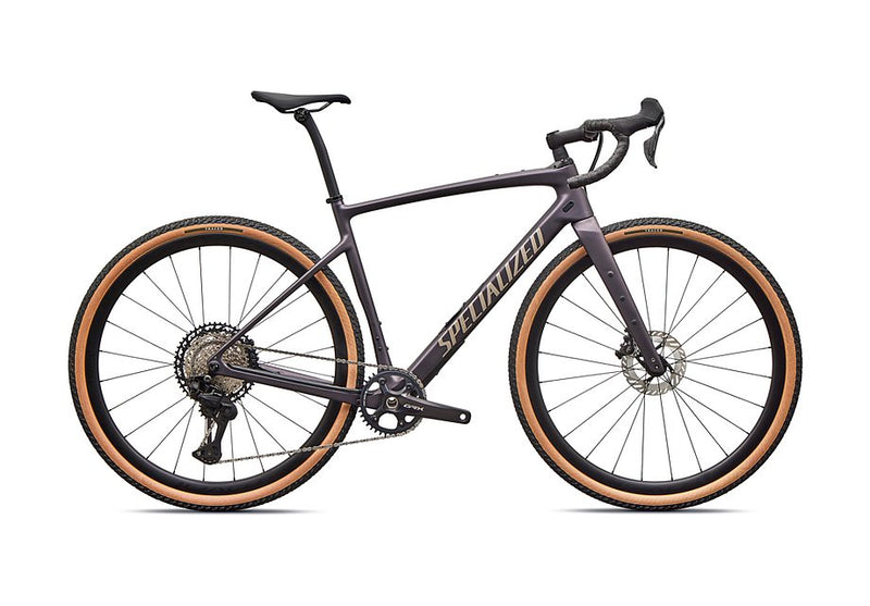 2026 Specialized Diverge Expert Di2 Bike - 49cm, Bike Nebula Metallic/Sandstone Metallic