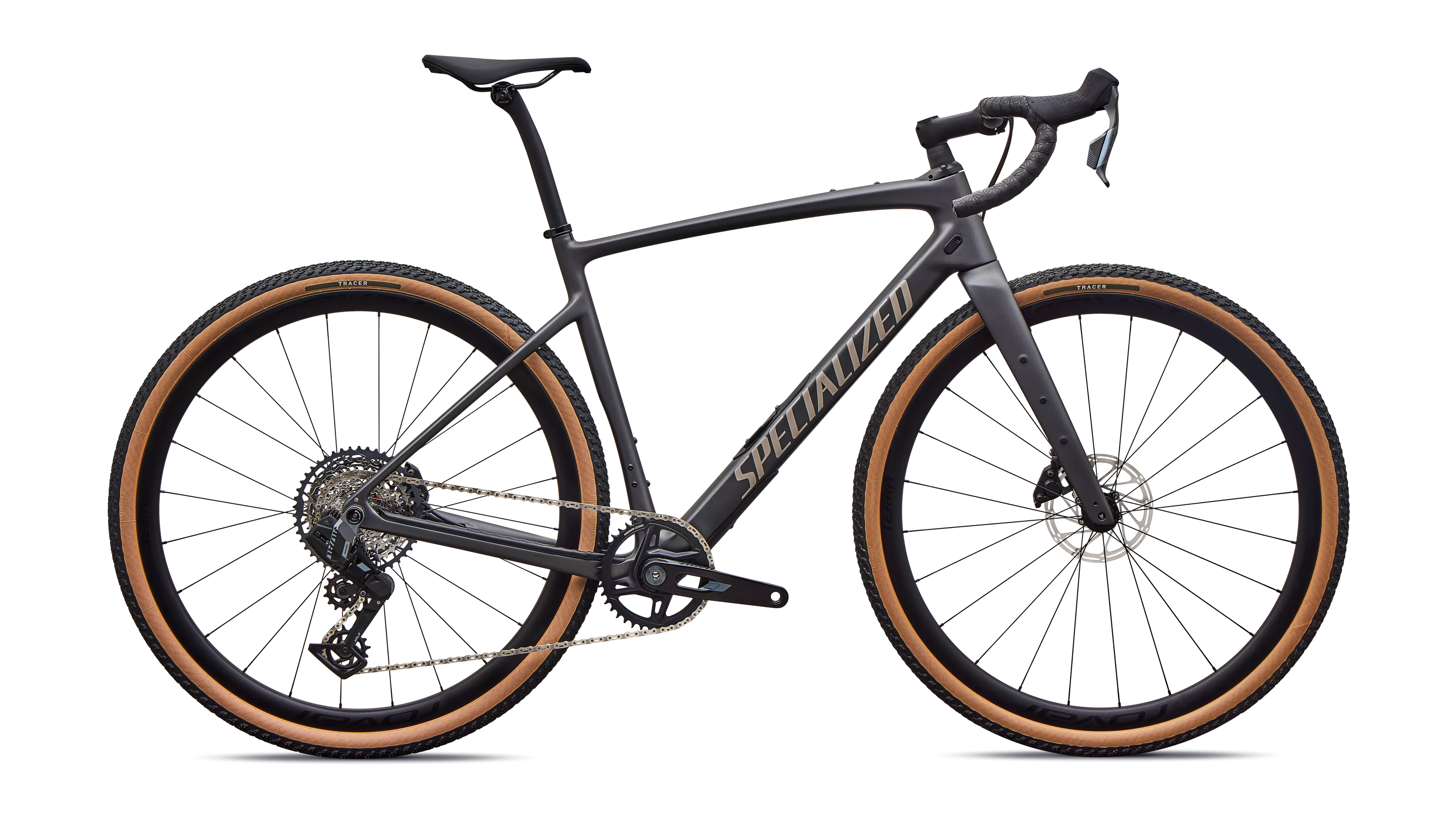 2026 Specialized Diverge Expert Axs Bike Smoke/Sandstone Metallic 49