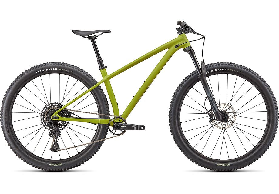 2022 Specialized FUSE COMP 29 Mountain BIKE - X-Small, SATIN OLIVE GREEN / SAND
