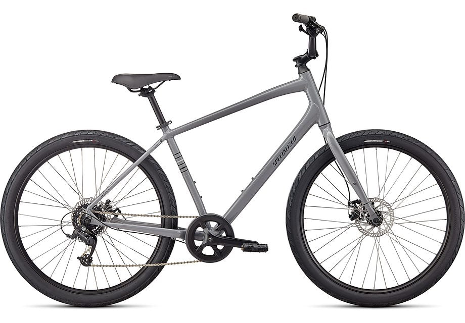 2023 Specialized roll 2.0 bike gloss cool grey / dove grey / satin black reflective m