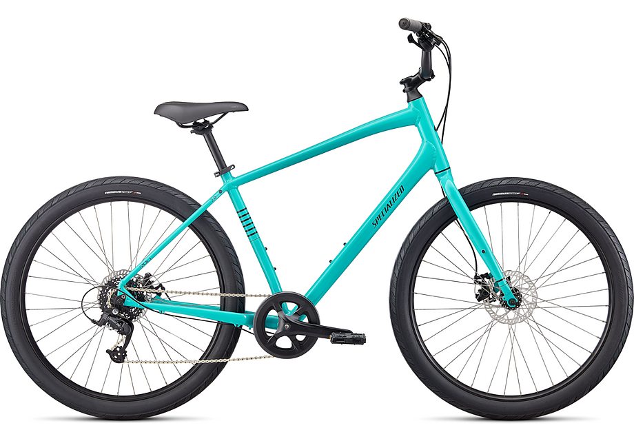 2023 Specialized roll 2.0 bike gloss lagoon blue / tarmac black / satin black reflective l