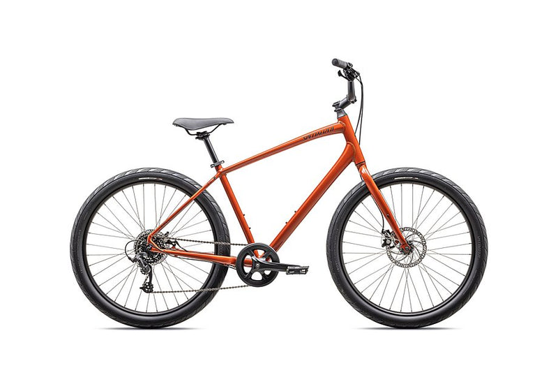 2025 Specialized roll 2.0 bike gloss redwood / satin dark navy reflective l