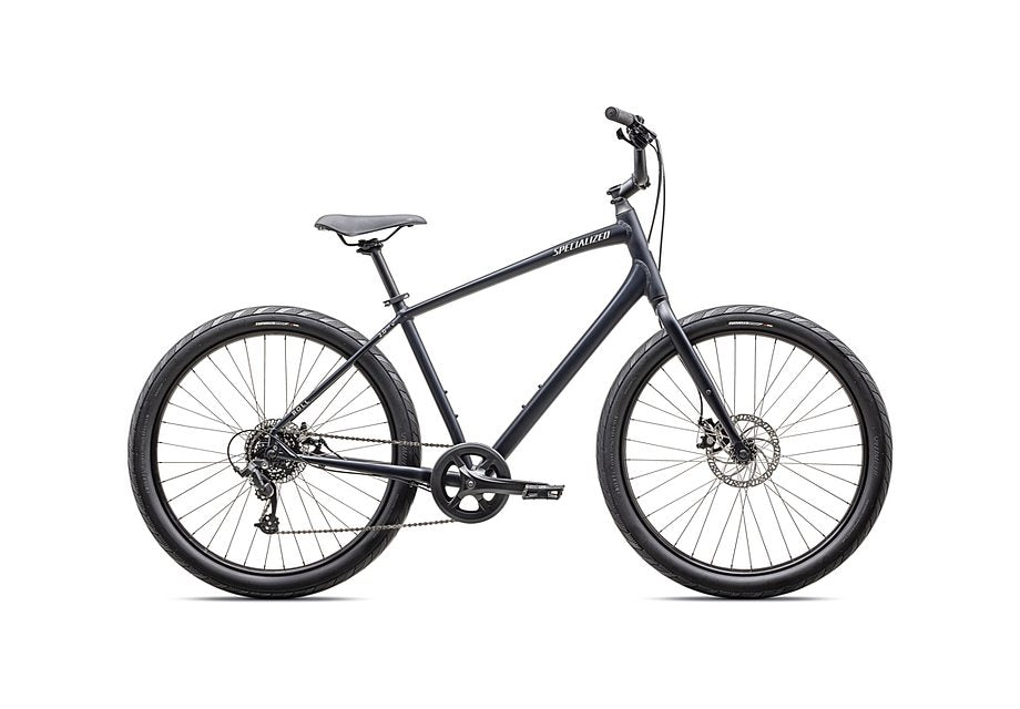 2025 Specialized roll 2.0 bike satin dark navy / satin dune white reflective m