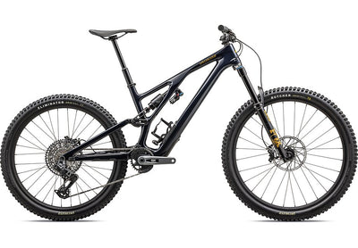 2025 Specialized Stumpjumper evo expert bike gloss dark navy / harvest gold s6