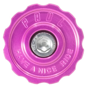 Paul Components The Rook 5mm Aluminum Top Cap Pink
