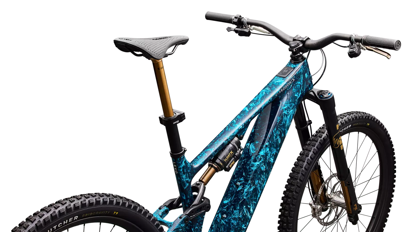 2026 Specialized Levo S-Works LTD G4 E-Bike - Astral Blue / Dark Navy / Chrome Strata