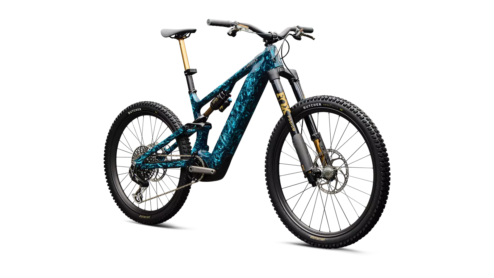 2026 Specialized Levo S-Works LTD G4 E-Bike - Astral Blue / Dark Navy / Chrome Strata