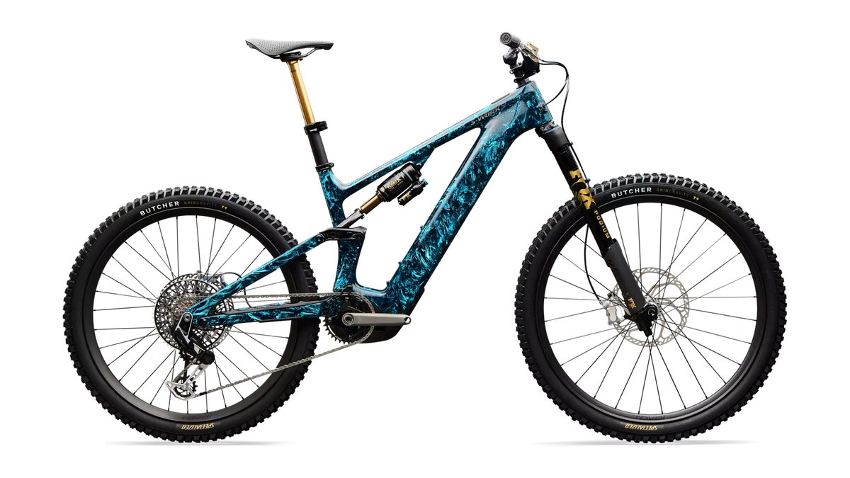 2026 Specialized Levo S-Works LTD G4 E-Bike - Astral Blue / Dark Navy / Chrome Strata
